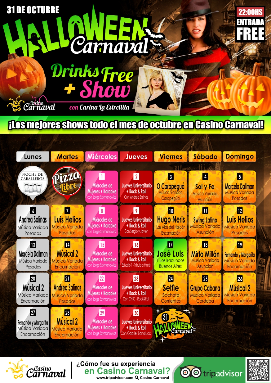 Grilla Octubre
